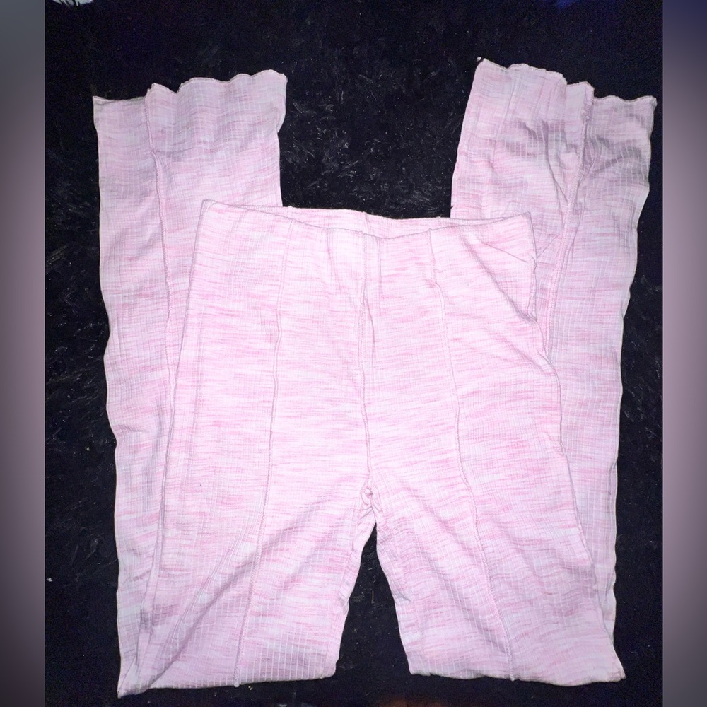 FLARE PINK LEGGINGS